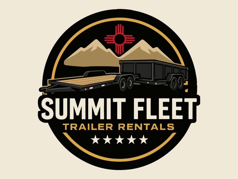 Summit Fleet Trailer Rentals logo design by Bad Boy