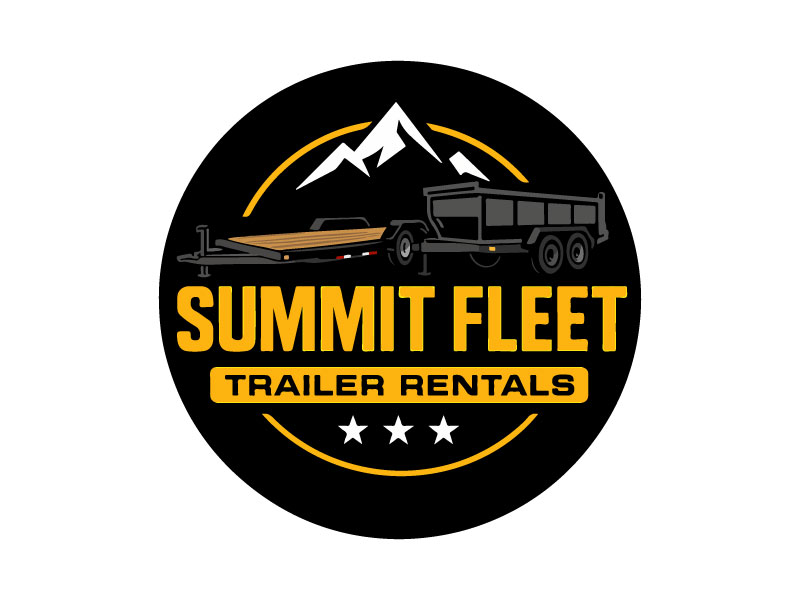 Summit Fleet Trailer Rentals logo design by Bad Boy