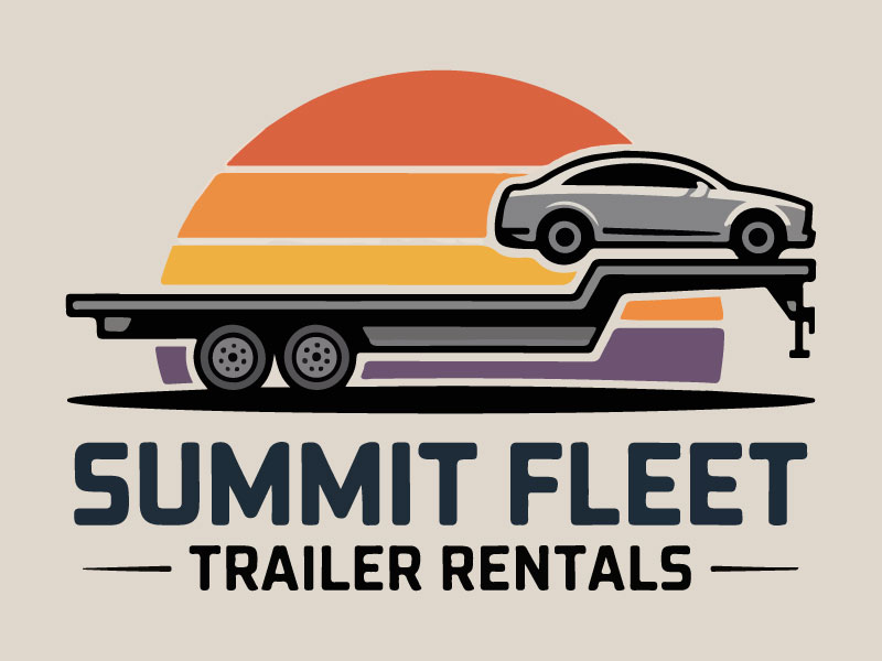 Summit Fleet Trailer Rentals logo design by Bad Boy