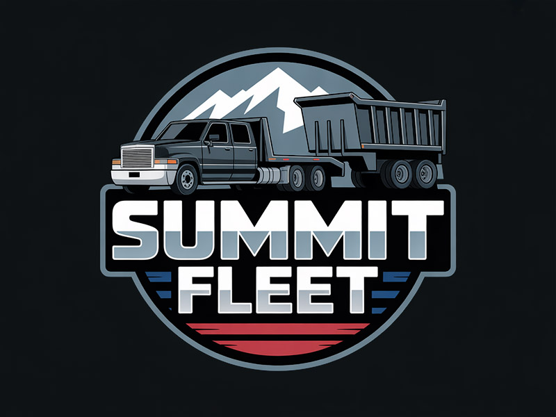 Summit Fleet Trailer Rentals logo design by IamSoya
