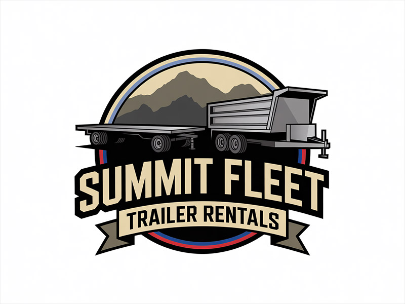 Summit Fleet Trailer Rentals logo design by IamSoya