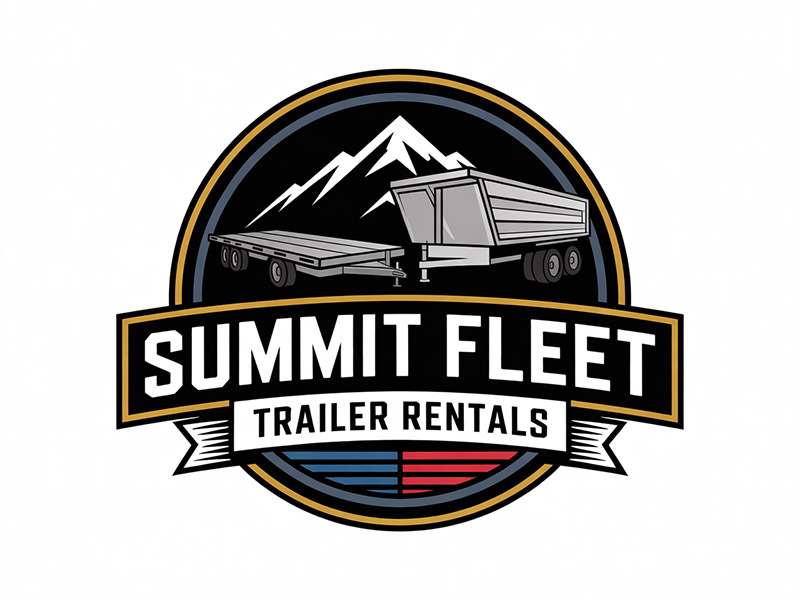 Summit Fleet Trailer Rentals logo design by IamSoya