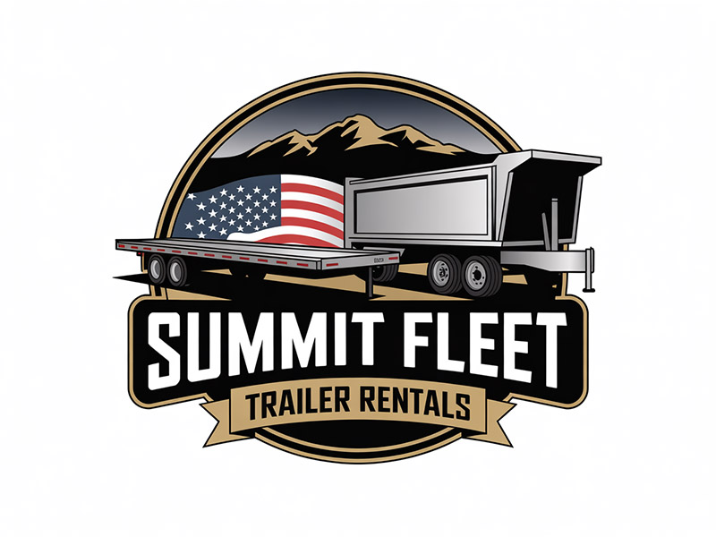 Summit Fleet Trailer Rentals logo design by IamSoya