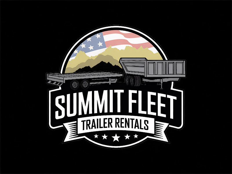 Summit Fleet Trailer Rentals logo design by IamSoya