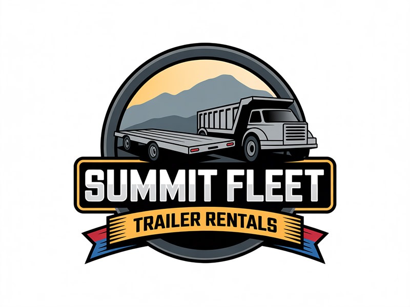 Summit Fleet Trailer Rentals logo design by IamSoya