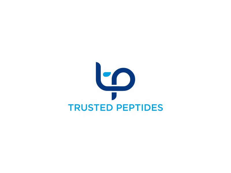 Trusted Peptides logo design by hopee