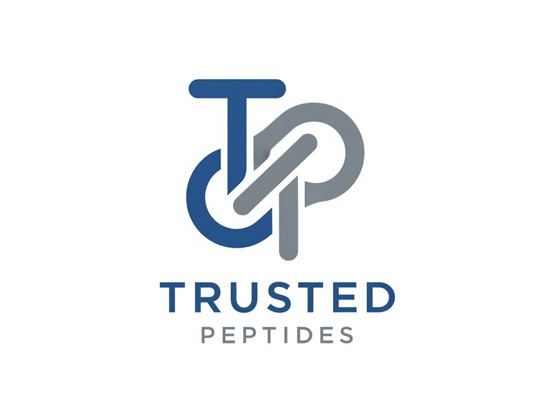 Trusted Peptides logo design by jandu