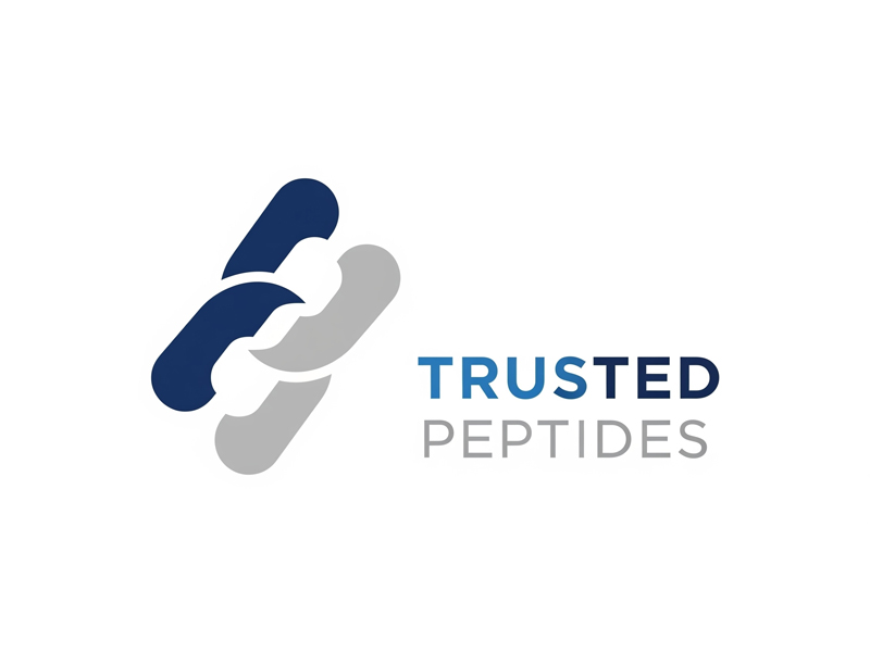 Trusted Peptides logo design by jandu
