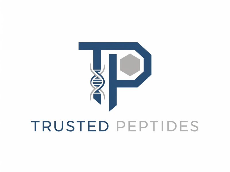 Trusted Peptides logo design by jandu