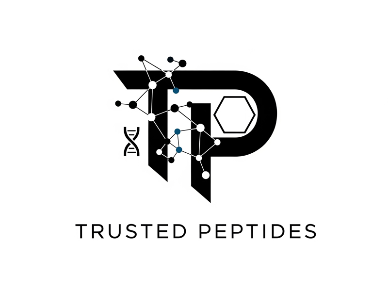 Trusted Peptides logo design by jandu