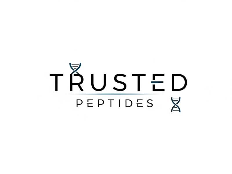 Trusted Peptides logo design by jandu
