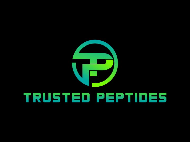 Trusted Peptides logo design by Makkin