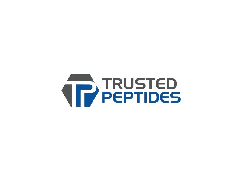 Trusted Peptides logo design by luckyprasetyo