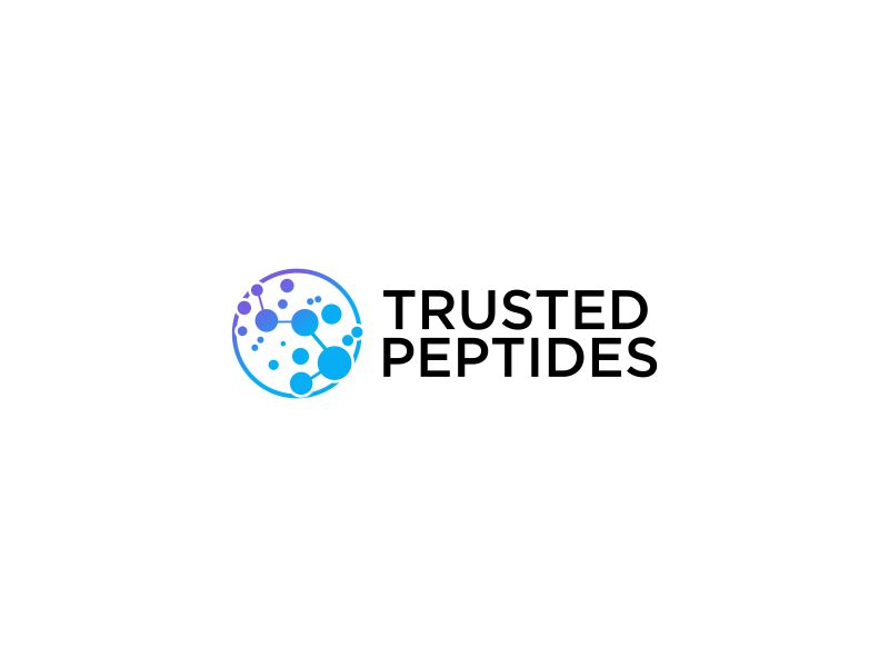 Trusted Peptides logo design by luckyprasetyo