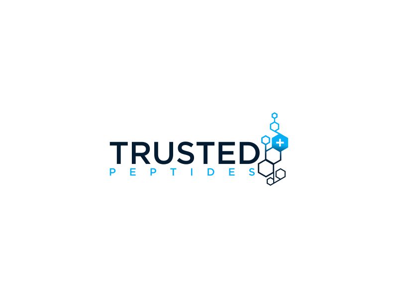 Trusted Peptides logo design by luckyprasetyo