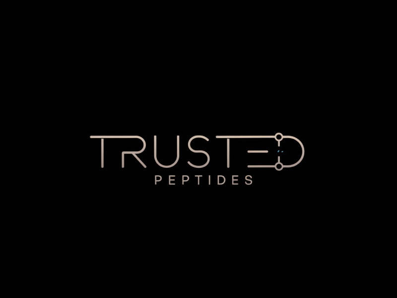 Trusted Peptides logo design by uenak
