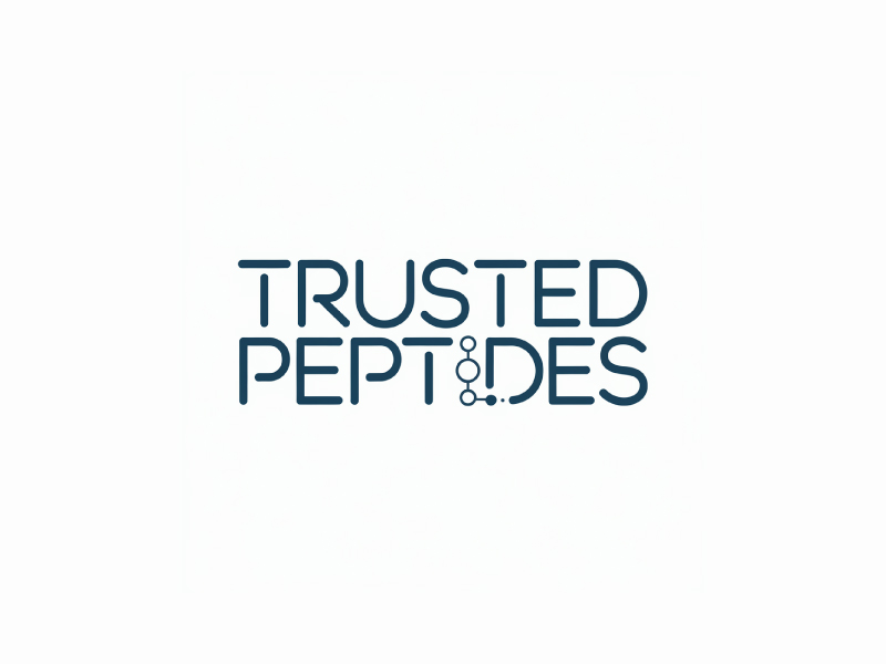 Trusted Peptides logo design by Poki