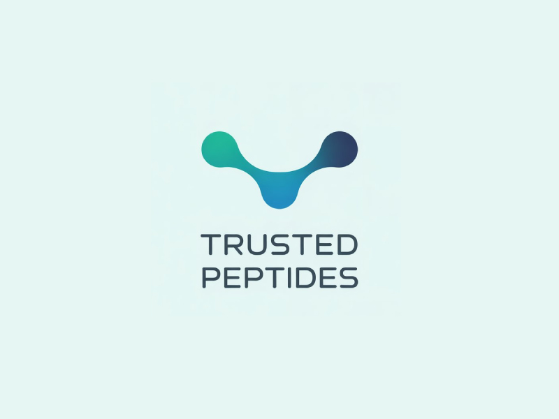 Trusted Peptides logo design by Poki