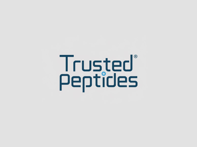 Trusted Peptides logo design by Poki