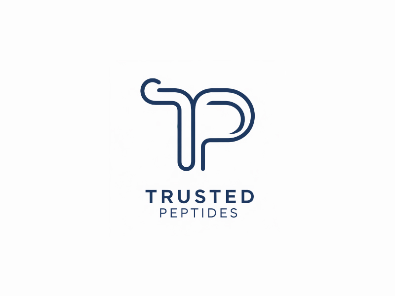 Trusted Peptides logo design by Poki