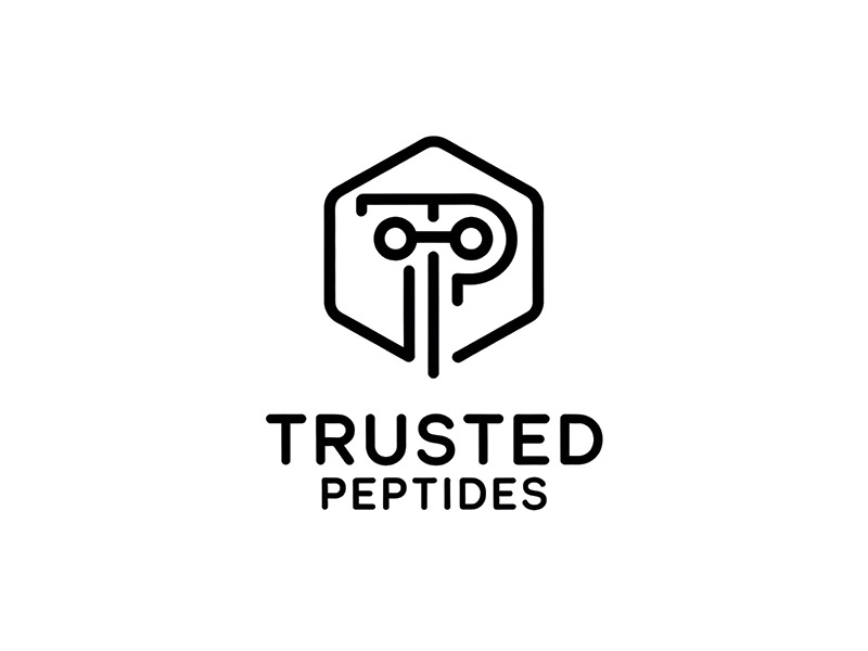 Trusted Peptides logo design by IamSoya