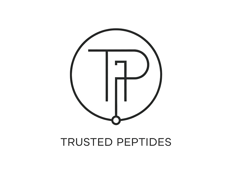 Trusted Peptides logo design by IamSoya