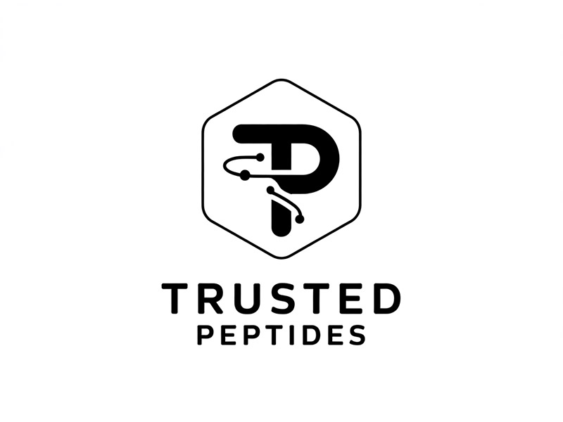 Trusted Peptides logo design by IamSoya