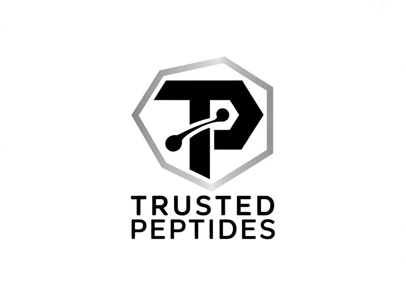 Trusted Peptides logo design by IamSoya