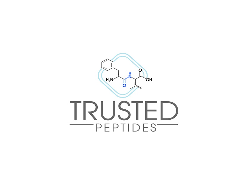 Trusted Peptides logo design by Koushik