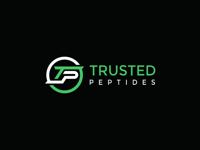 Trusted Peptides logo design by azizah