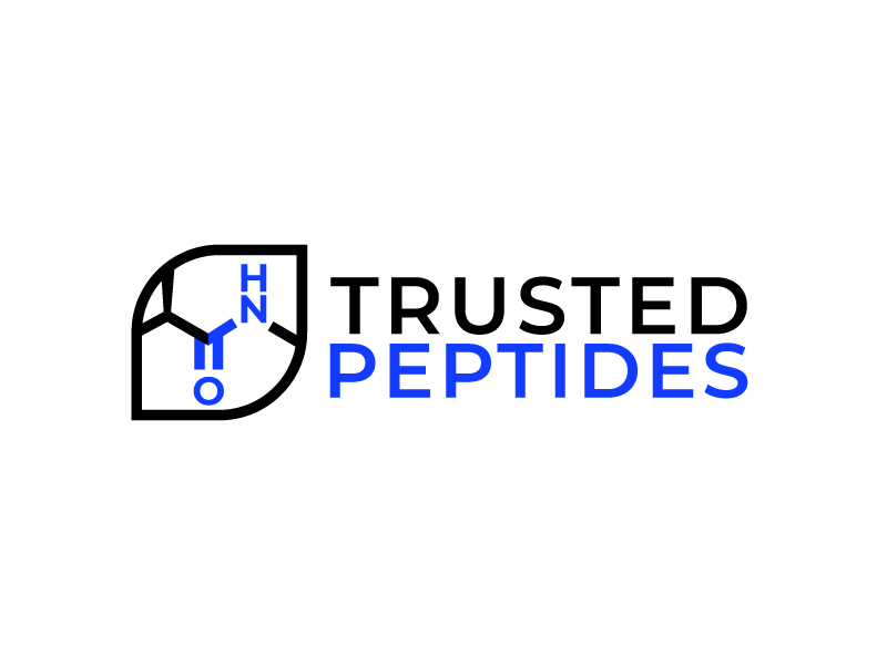 Trusted Peptides logo design by Assassins
