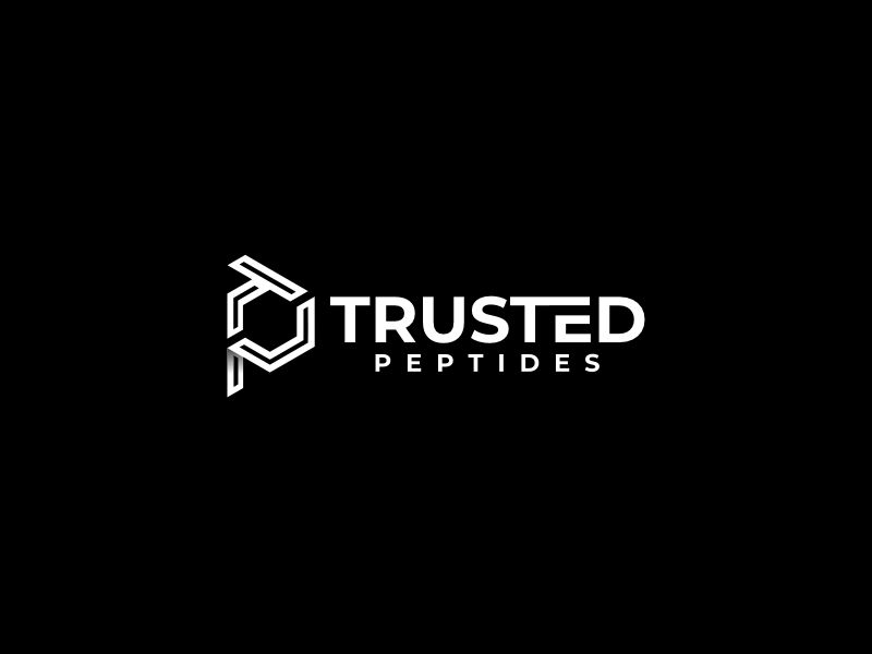 Trusted Peptides logo design by pakderisher