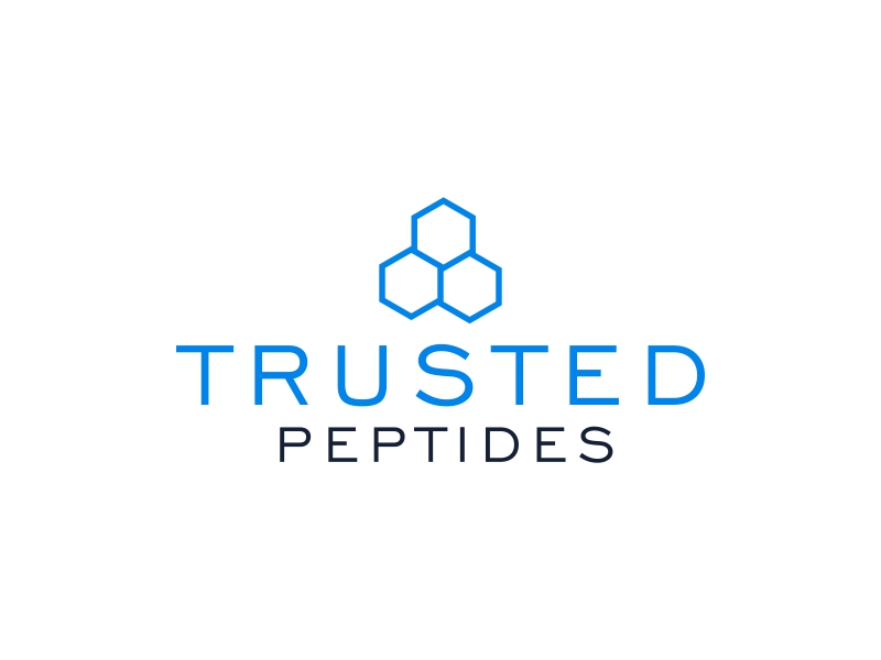 Trusted Peptides logo design by rizuki
