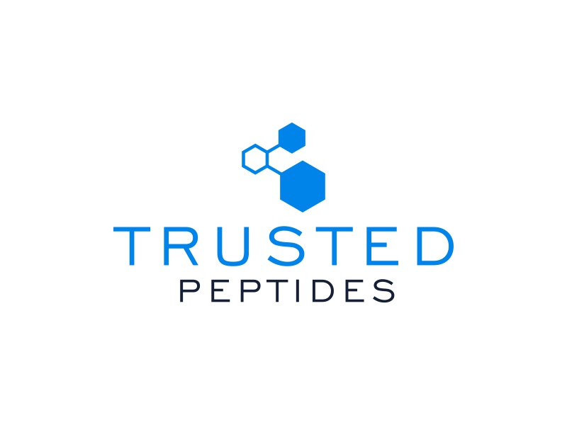 Trusted Peptides logo design by rizuki