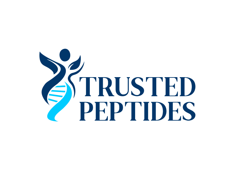 Trusted Peptides logo design by Gwerth