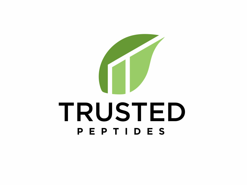 Trusted Peptides logo design by aura