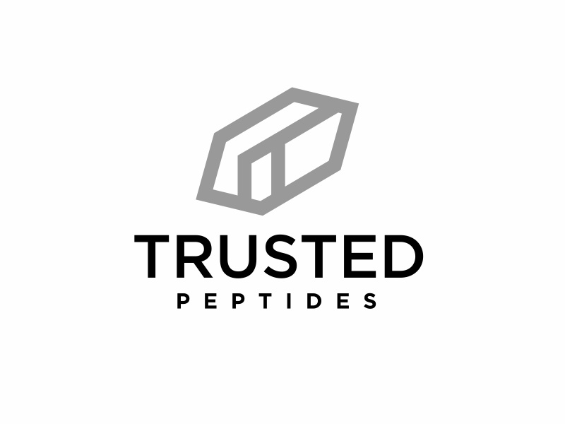 Trusted Peptides logo design by aura