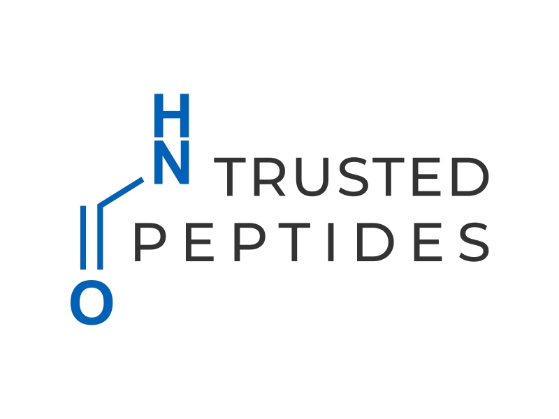 Trusted Peptides logo design by cintoko