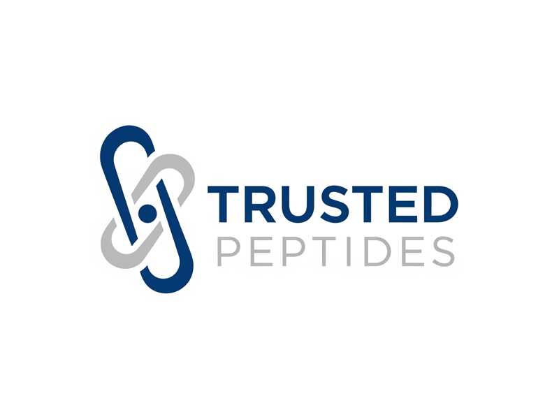 Trusted Peptides logo design by navneet