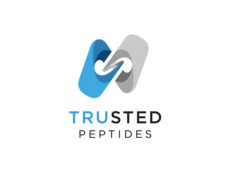 Trusted Peptides logo design by navneet