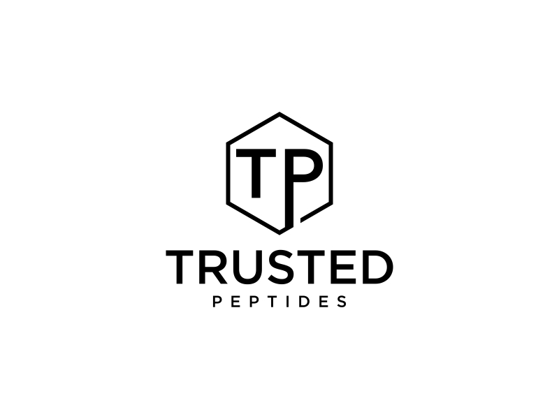 Trusted Peptides logo design by scania