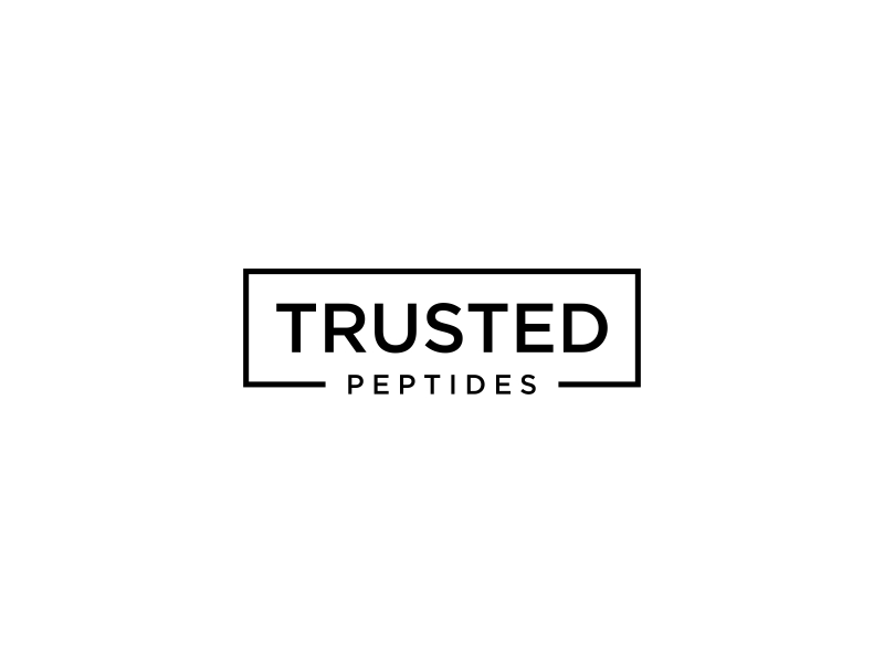 Trusted Peptides logo design by scania