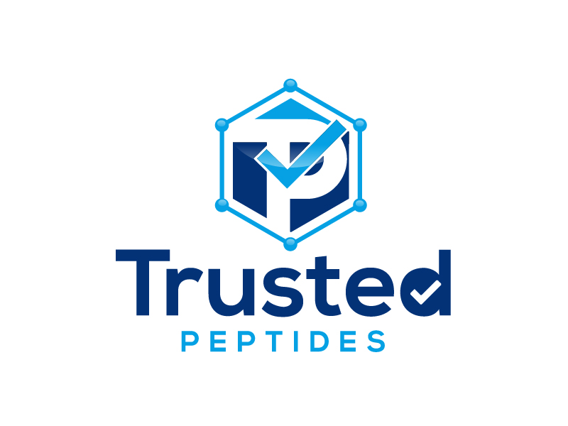 Trusted Peptides logo design by DreamLogoDesign