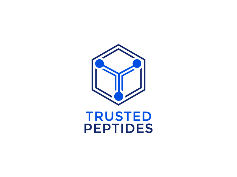 Trusted Peptides logo design by DreamLogoDesign