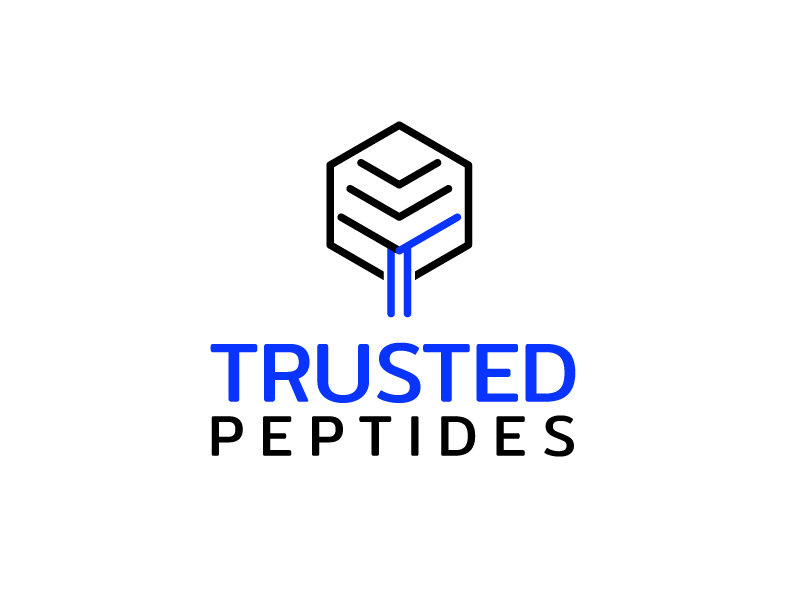 Trusted Peptides logo design by DreamLogoDesign