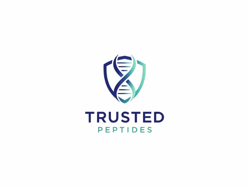 Trusted Peptides logo design by Michael Luutu