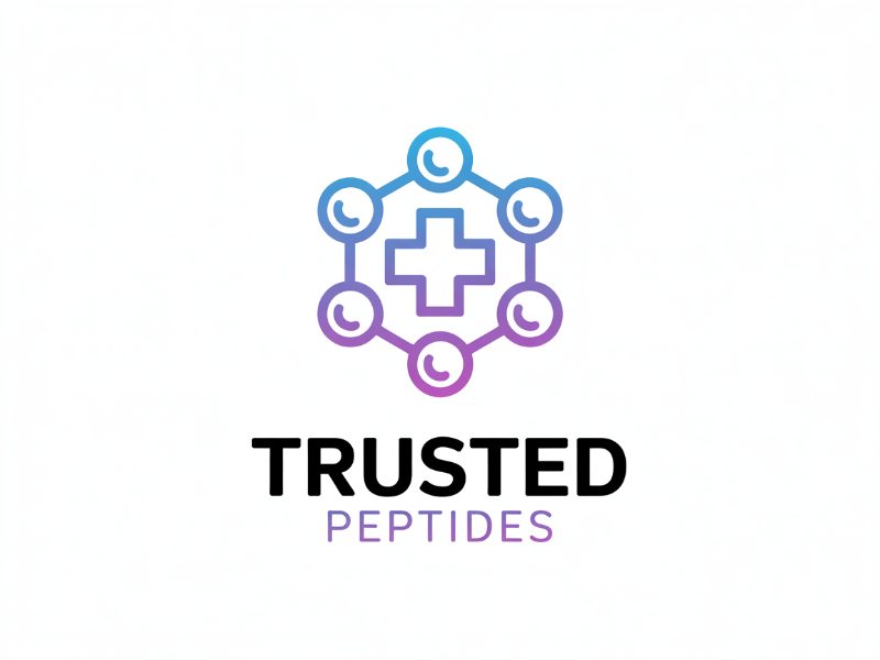 Trusted Peptides logo design by Ayamas