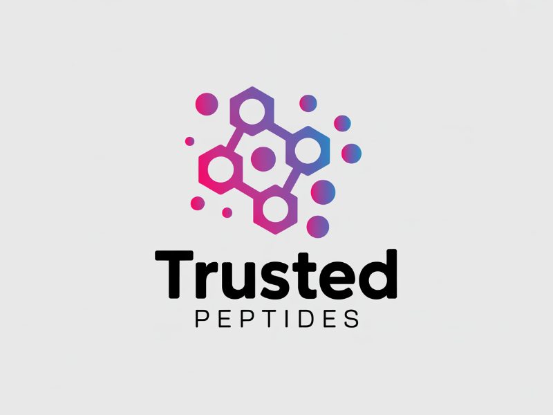 Trusted Peptides logo design by Ayamas
