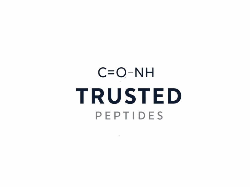 Trusted Peptides logo design by Michael Luutu