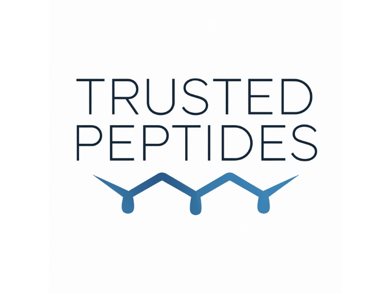 Trusted Peptides logo design by D_king